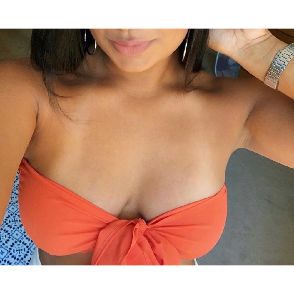 Orange top. Size 4